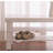 Quality Solid Wood Shoe Bench, White Finish-2029551289