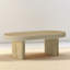 Table basse ovale moderne Mid Century-258544522