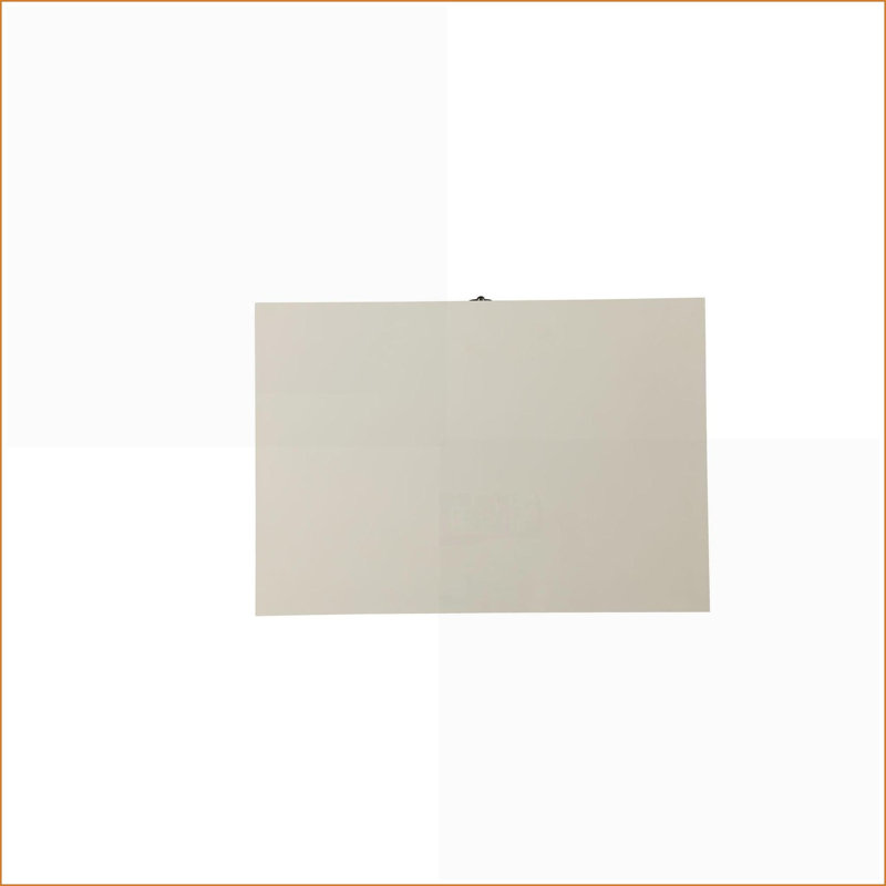 Table basse blanche de salon Ceara, solution compacte avec tiroir et porte vitrée