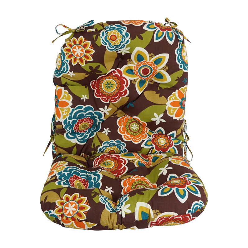 Outdoor 6'' Seat / Back Cushion, Annie Chocolate