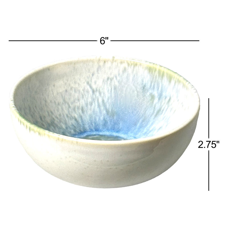 Sky Stoneware Cereal Bowl