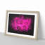 Wall of Bright Pink Roses - Picture Frame Graphic Art Print-56863998-56863997