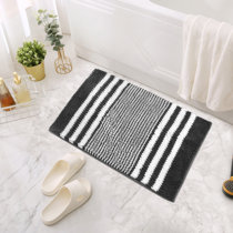 Nairobi Burlap Dove Grey Bathmat August Grove Size: 20 W x 30 L