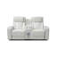 Causeuse inclinable, blanc