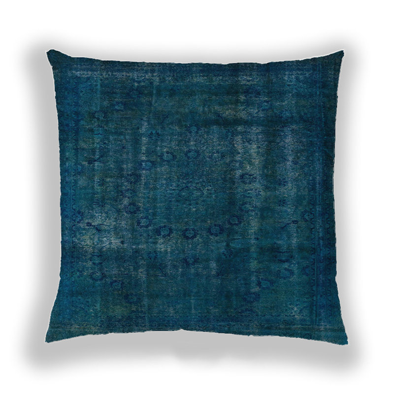 Coussin décoratif abstrait 2476, Microsuède