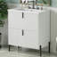 Meuble-lavabo 30 po avec lavabo en céramique-2130091392