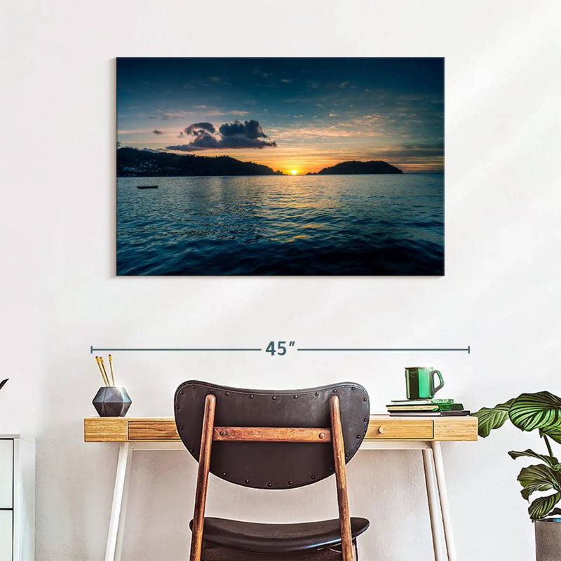 Gillard Cumberland Bay Sunset, 26" H x 39" W