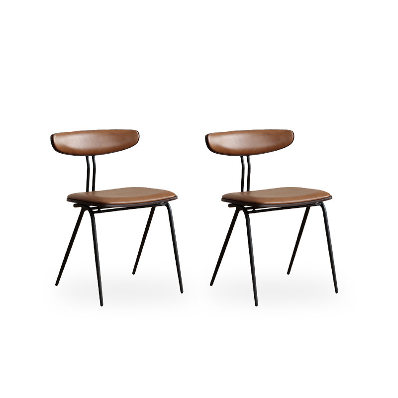 Chaise de salle à manger en fer