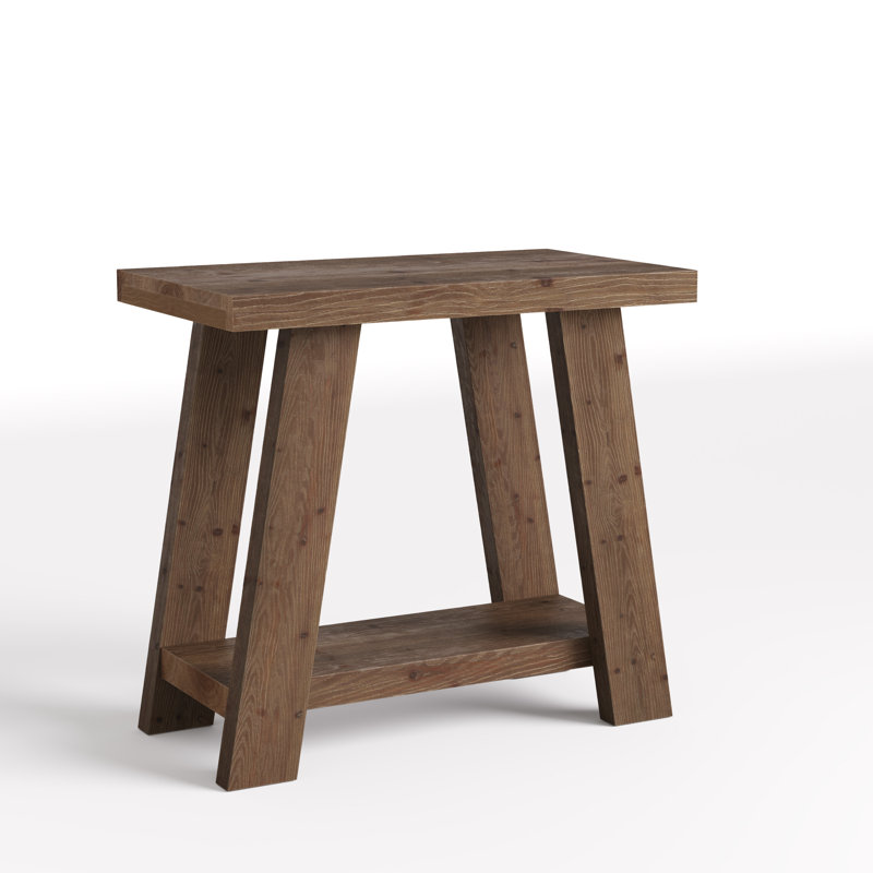 Solid Wood End Table, 1