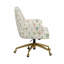 Chaise de bureau avec base Yvette-99281999-124942494