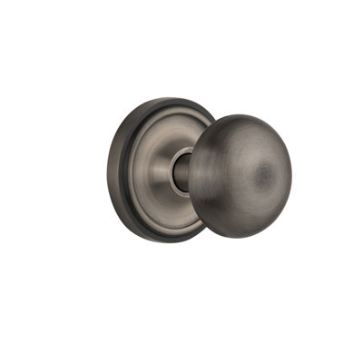 New York Door Knob with Classic Rosette