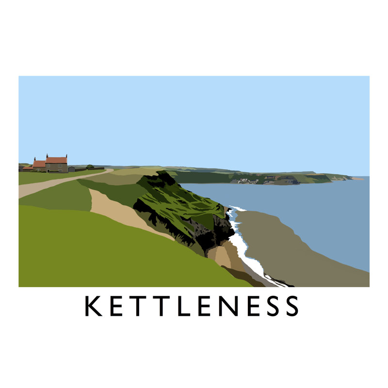 Kettleness by Richard O'Neil - Print, No Frame, 40 cm H x 50 cm W x 1 cm D