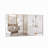 55"X30" Oversized Modern Rectangle Bathroom Mirror-1493739802-1493739798
