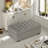 Convertible Ottoman With A Folding Sofa Bed, Frame, Memory Mattress And Tufted Design-1404835670
