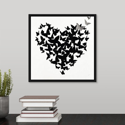 «Hearts in Flight III», impression sur toile