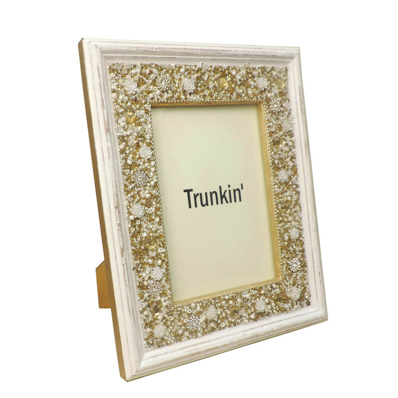 Cadre photo Culbert, Or blanc, 5 po x 7 po