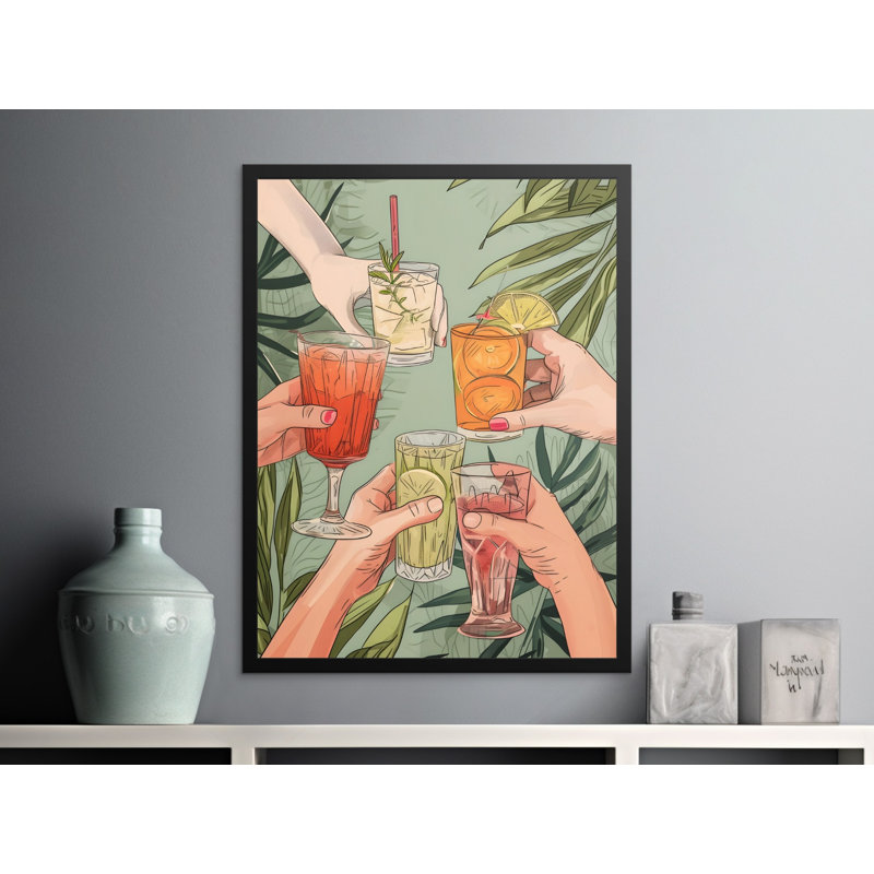 Aldiana Floater Frame Print, 8x12