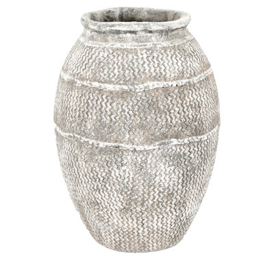 Attiyya Cement Table Vase