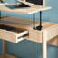 Jorah Reeded Lift-Top Desk with Drawer-2084548890