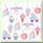 84th Birthday Glitter Celebration Kit 12-Pack
