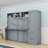 Nodine Wood Murphy Bed with Shelves and Drawers-934582052-934582054