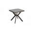 Table en aluminium coulé