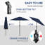Cemil 225cm Market Parasol-1571194367