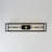 5 - Light Farmhouse Open Cage Industrial Rectangle Semi Flush Mount