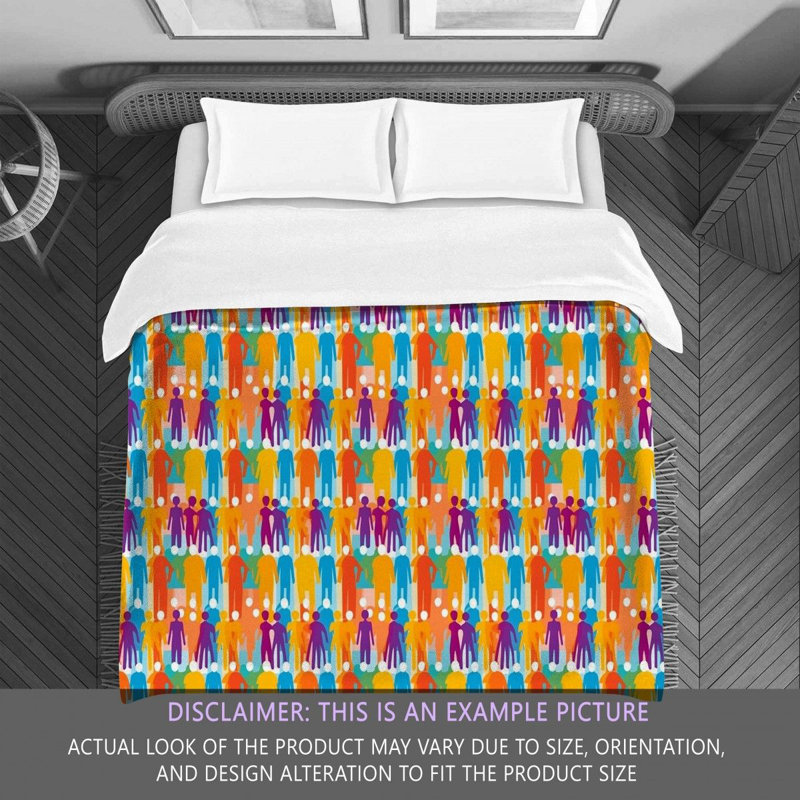 Machine Printed Comforter, Queen Comforter