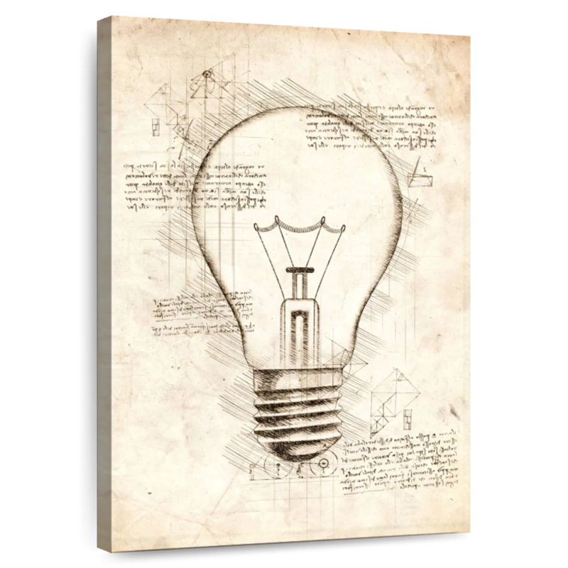 Laelle Light Bulb, 45" H x 30" W