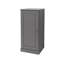 Armoire de rangement de salle de bain 100% bois massif Palace Imports, porte à panneau surélevé, tablettes réglables, 16,5 po de largeur, 35,75 po de hauteur-2139194399