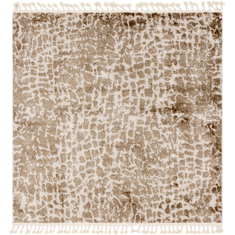 Odysseus Abstract Indoor Rug, Square 7'7"