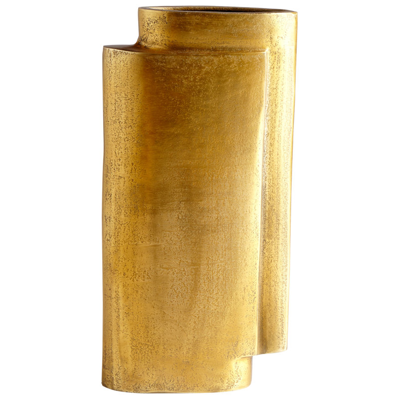 A Step Up Table Vase, 15.75" H x 7.75" W x 3" D