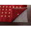 Tapis rouge noué à la main de conception unique 2 pi 7 po x 8 pi 0 po