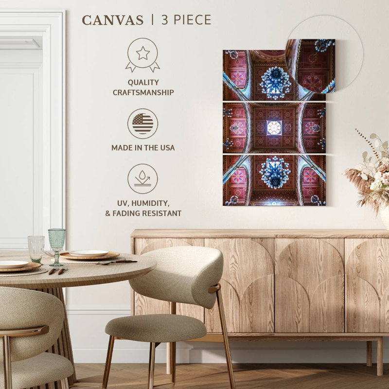 Masam Dohany Street Synagogue, 50" H x 32" W