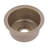 14" Hand Hammered Aged Brass Bar Sink - Undermount & Drop In Kitchen Bar Sink + Compatible Drain Included