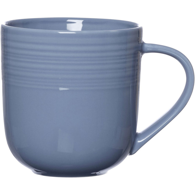 Porcelain Coffee Mug, Blue