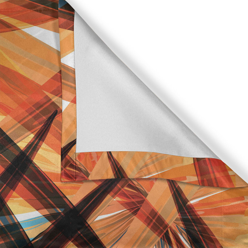 Semi Sheer Curtain Pair