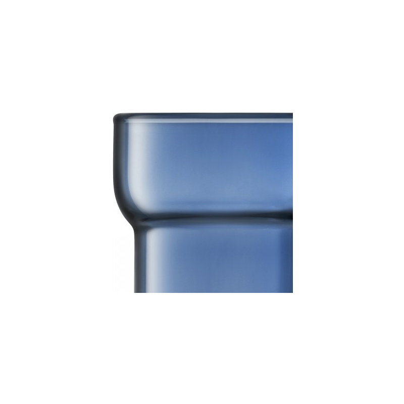 Utility Handmade Drinking Glass, Sapphire