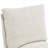 Fontana 19" Wide Chenille Fabric Modern Down Fill Parsons Chairs with Casters