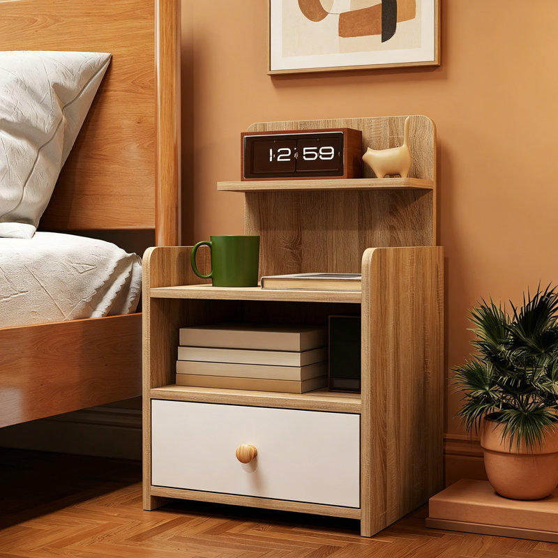 40cm W Particle Board Bedside Table