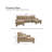 104" U Shape Sectional Sofa Cloud Couch-603674552