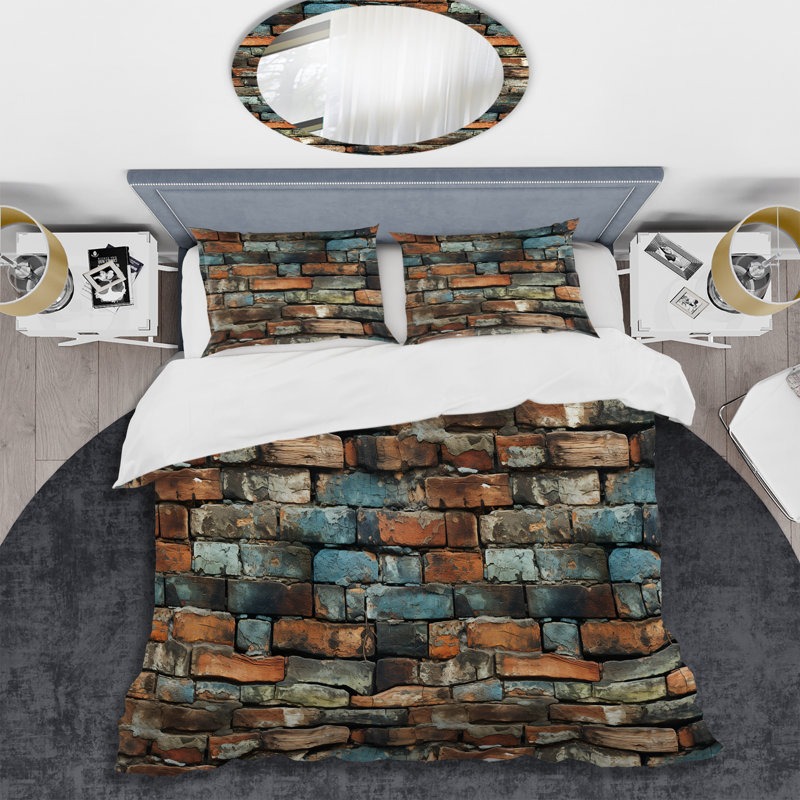 Ensemble de housse de couette Urban Rustic, Housse de couette pour très grand lit et 2 très