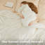 Couverture en polaire pour lit simple / simple TG Bedsure - Jeté chaud pour lit et canapé-lit - Blanc-105504211-105504209