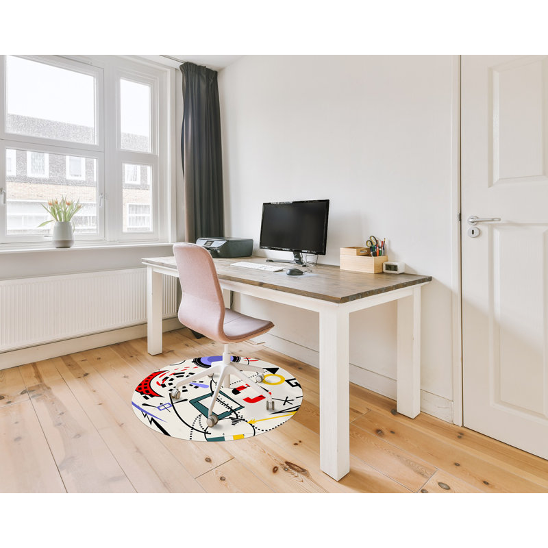 Brocklesby Hard Floor Straight Round Chair Mat