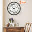 Horloge murale 15,3 po Templeton