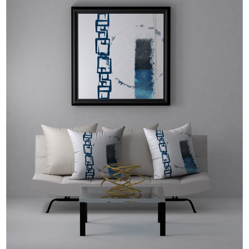 Housse de coussin carrée/insert, 20 po X 20 po