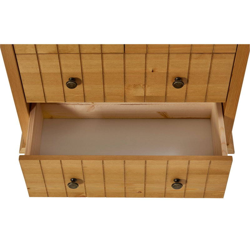 Chest Of Drawers, Natural Brown