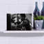 Powerful Boxing Woman Contemporary Architecture Wall Art Print 1 Piece Wrapped Canvas Wall Art-27302819
