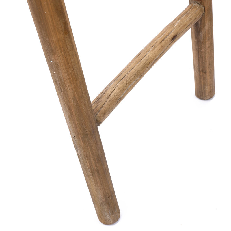 74.4'' Tall Wood Blanket Ladder